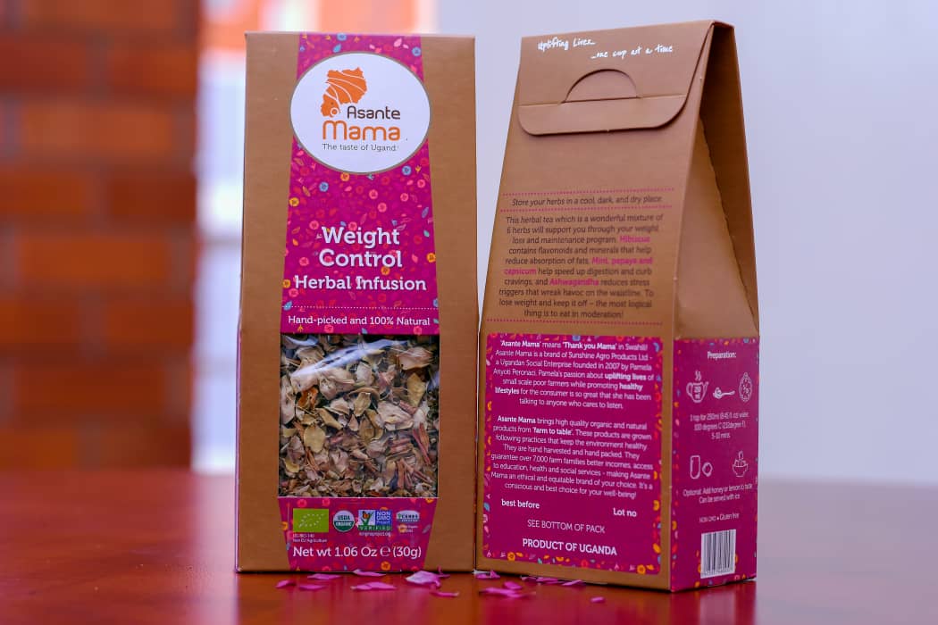 Weight Control Herbal Infusion - Certified Organic Product Uganda