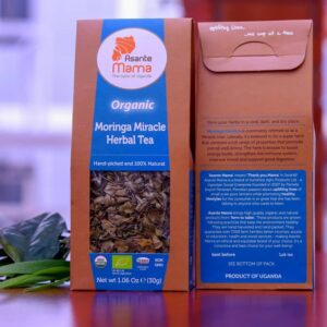 Herbal Tea Organic Moringa Miracle Herbal Tea - Certified Organic Product Uganda