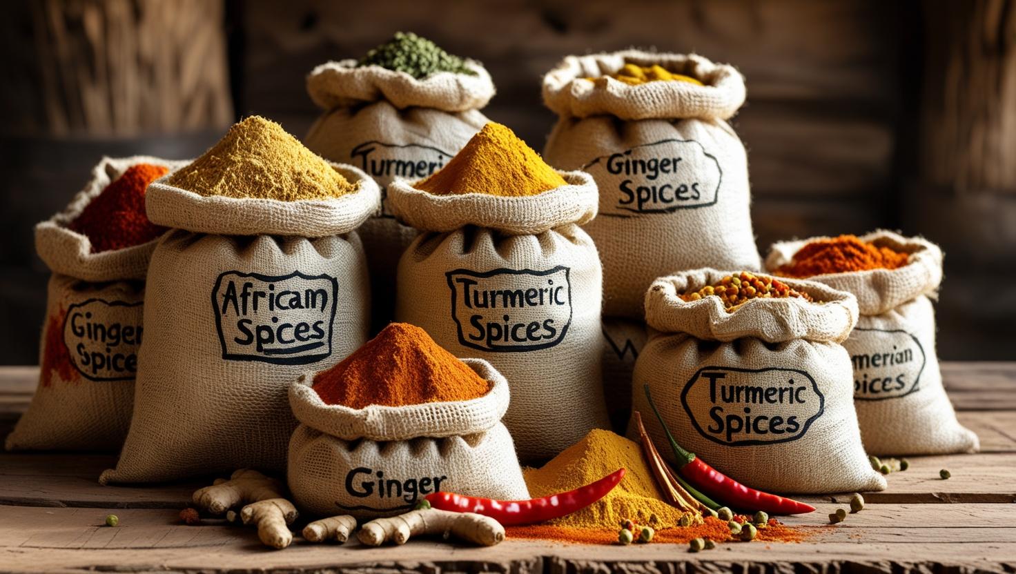 African Spices & Condiments - Certified Organic Product Uganda